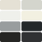RAL Weiß-Schwarztöne Farben Lacke