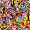 Wassertransferdruck Folie Grafik Design