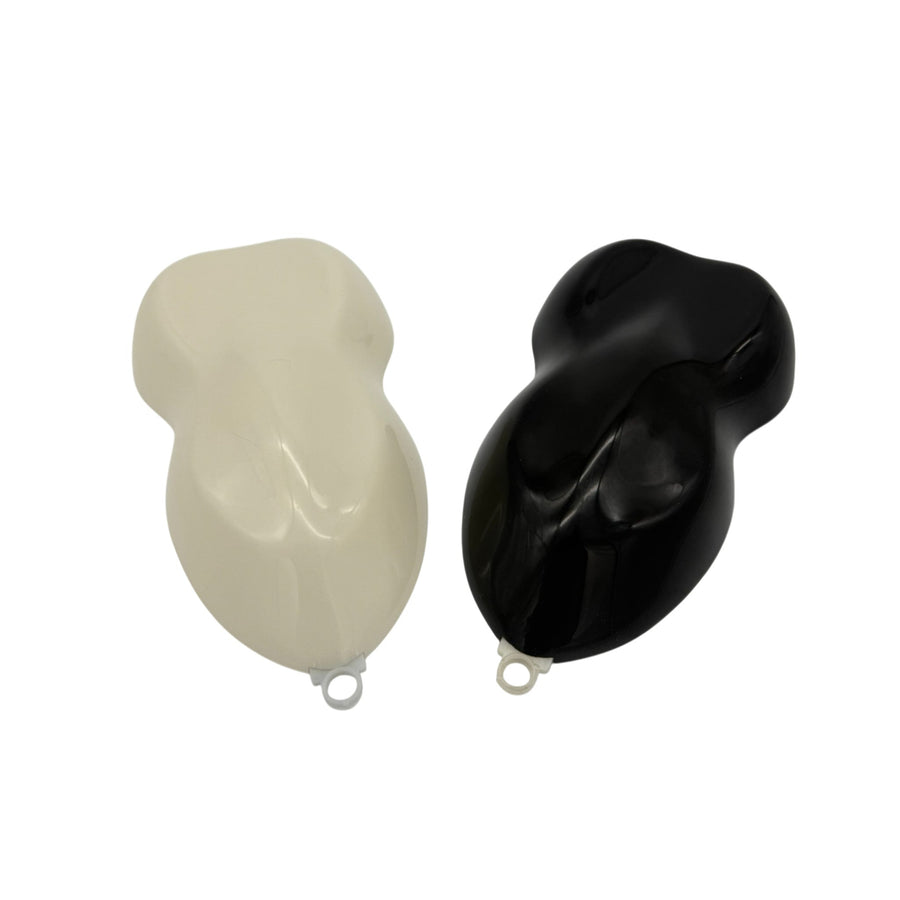 Car Shapes in Weiß oder in Schwarz aus ABS