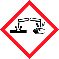 GHS05 - Verätzungsgefahr