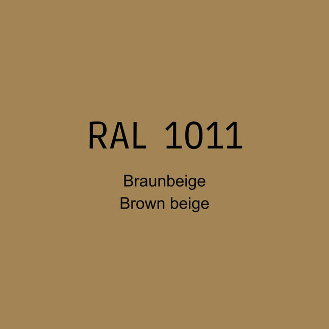 RAL 1011 Braunbeige in 1K Lack
