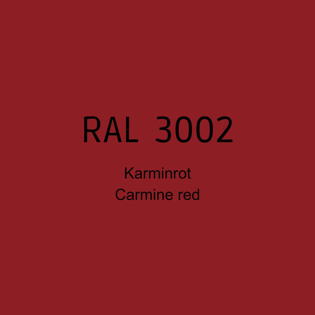 RAL 3002 Kaminrot in 1K Lack