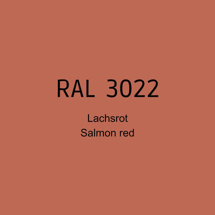 RAL 3022 Lachsrot in 1K Lack