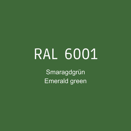 RAL 6001 Smaragdgrün in 1K Lack