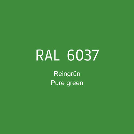 RAL 6037 Reingrün in 1K Lack