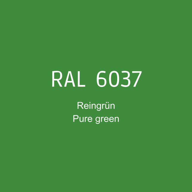 RAL 6037 Reingrün in 1K Lack