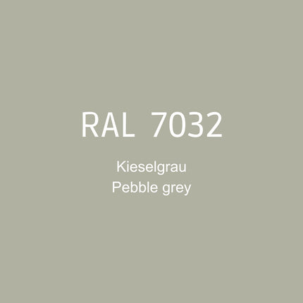 RAL 7032 Kieselgrau in 1K Lack