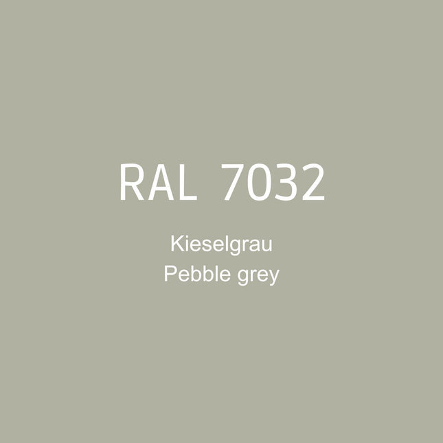 RAL 7032 Kieselgrau in 1K Lack