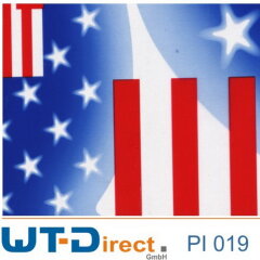 US-Flags Groß Design PI-019 Wassertransferdruckfilm