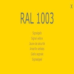 1-K Base Coat RAL 1003 Signalgelb