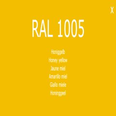 Farbe - Lack RAL 1005 Honiggelb 1-K Base Coat