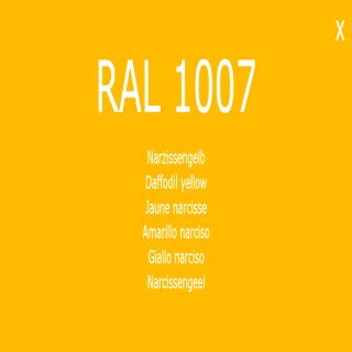 1-K Base Coat RAL 1007 Narzissengelb