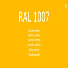 Farbe Lack RAL 1007 Narzissengelb