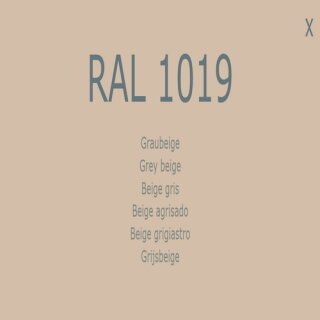 Farbe - Lack RAL 1019 Graubeige 1-K Base Coat