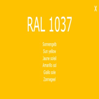 1-K Base Coat RAL 1037 Sonnengelb 2,5 Liter