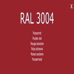 1-K Base Coat RAL 3004 Purpurrot