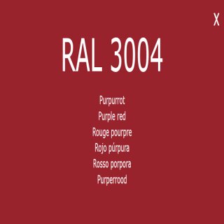 1-K Base Coat RAL 3004 Purpurrot 2,5 Liter