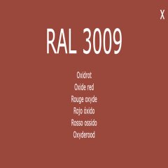 Farbe - Lack RAL 3009 Oxidrot 1-K Base Coat