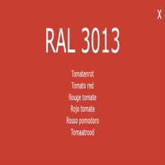 Farbe - Lack RAL 3013 Tomatenrot 1-K Base Coat