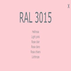 Farbe - Lack RAL 3015 Hellrosa 1-K Base Coat