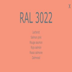1-K Base Coat RAL 3022 Lachsrot
