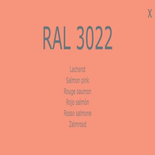 1-K Base Coat RAL 3022 Lachsrot 1 Liter