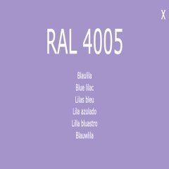 Farbe - Lack RAL 4005 Blaulila 1-K Base Coat