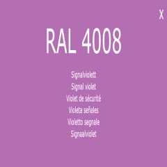 1-K Base Coat RAL 4008 Signalviolett