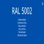 Farbe Lack RAL 5002 Ultramarinblau