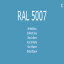 1-K Base Coat RAL 5007 Brilliantblau 2,5 Liter