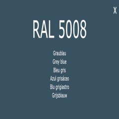 Farbe - Lack RAL 5008 Graublau 1-K Base Coat
