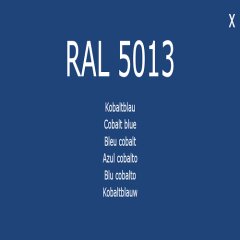 Farbe - Lack RAL 5013 Kobaltblau 1-K Base Coat
