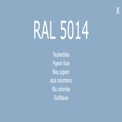 1-K Base Coat RAL 5014 Taubenblau