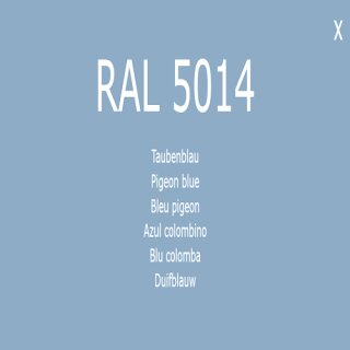 1-K Base Coat RAL 5014 Taubenblau 5 Liter