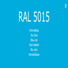 Farbe - Lack RAL 5015 Himmelblau 1-K Base Coat