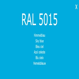 1-K Base Coat RAL 5015 Himmelblau 1 Liter