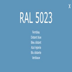 1-K Base Coat RAL 5023 Fernblau