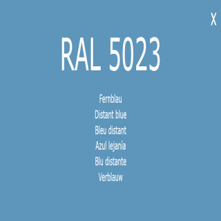 1-K Base Coat RAL 5023 Fernblau 5 Liter
