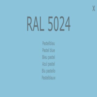 1-K Base Coat RAL 5024 Pastellblau 1 Liter