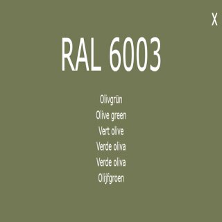 1-K Base Coat RAL 6003 Olivgrün 1 Liter