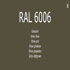 Farbe - Lack RAL 6006 Grauoliv 1-K Base Coat