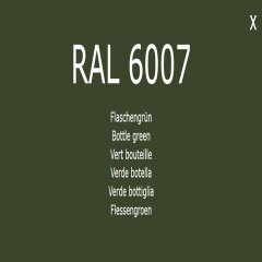 1-K Base Coat RAL 6007 Flaschengr&uuml;n
