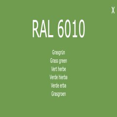 Farbe Lack RAL 6010 Grasgrün