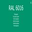 1-K Base Coat RAL 6016 T&uuml;rkisgr&uuml;n 1 Liter