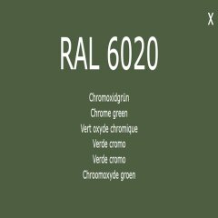 Farbe Lack RAL 6020 Chromoxidgrün