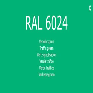 1-K Base Coat RAL 6024 Verkehrsgrün