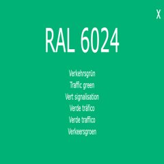 1-K Base Coat RAL 6024 Verkehrsgr&uuml;n 1 Liter