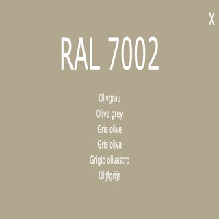 Farbe - Lack RAL 7002 Olivegrau 1-K Base Coat