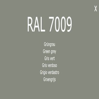 1-K Base Coat RAL 7009 Gr&uuml;ngrau 1 Liter