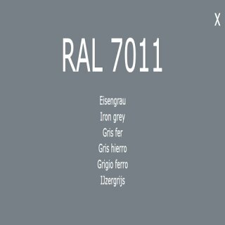 1-K Base Coat RAL 7011 Eisengrau 2,5 Liter